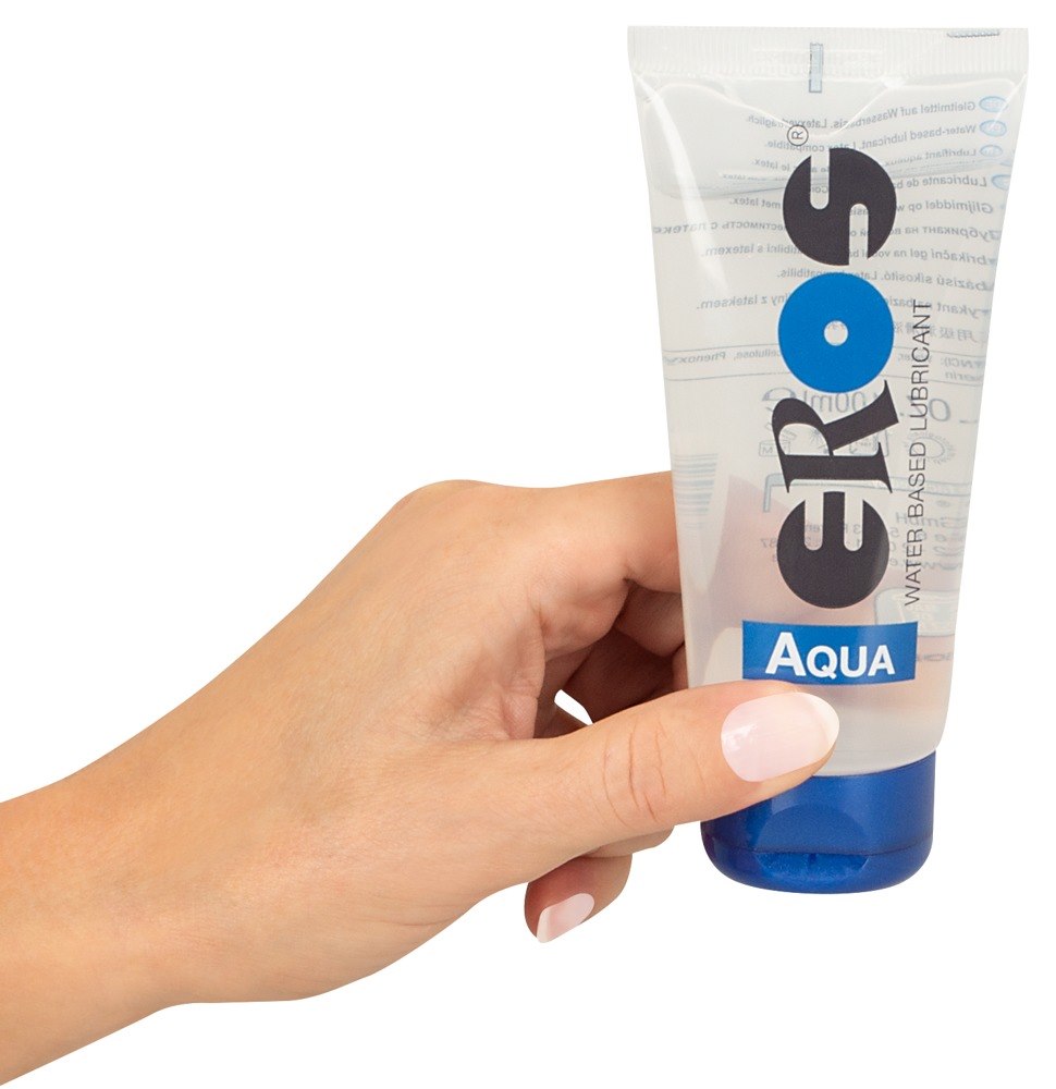 Lubrykant na bazie wody 100ml Eros Aqua — zdjęcie 4