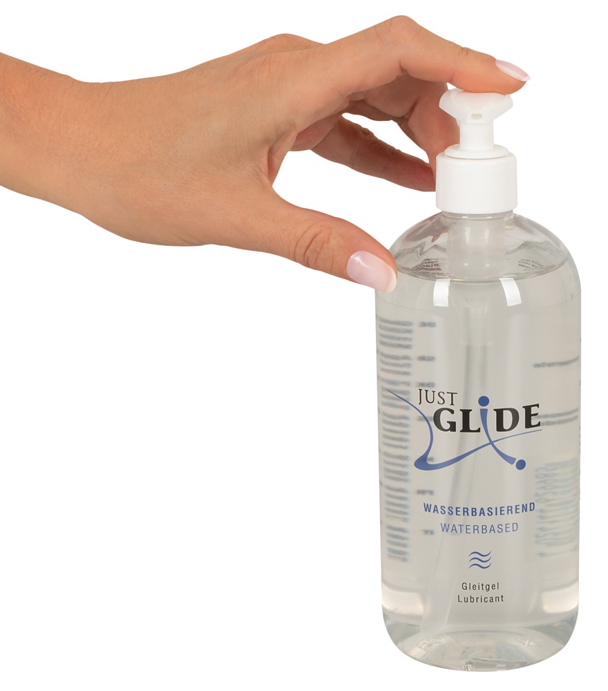 Lubrykant na bazie wody 500 ml Just Glide — zdjęcie 4