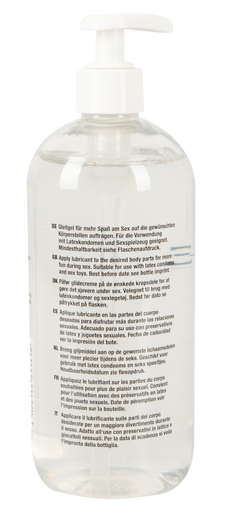 Lubrykant analny 500 ml Just Glide — zdjęcie 3