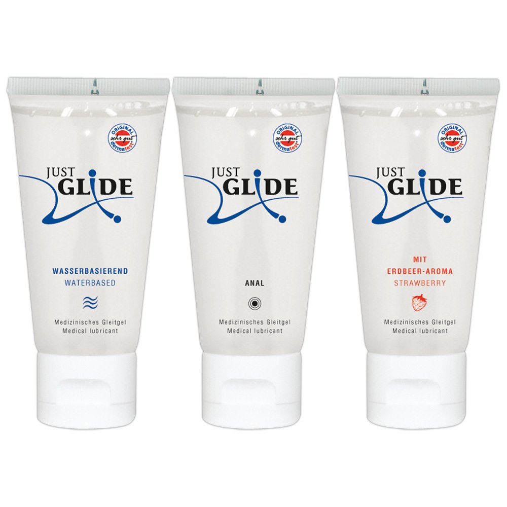 Zestaw lubrykantów 3x50 ml Just Glide — zdjęcie 2