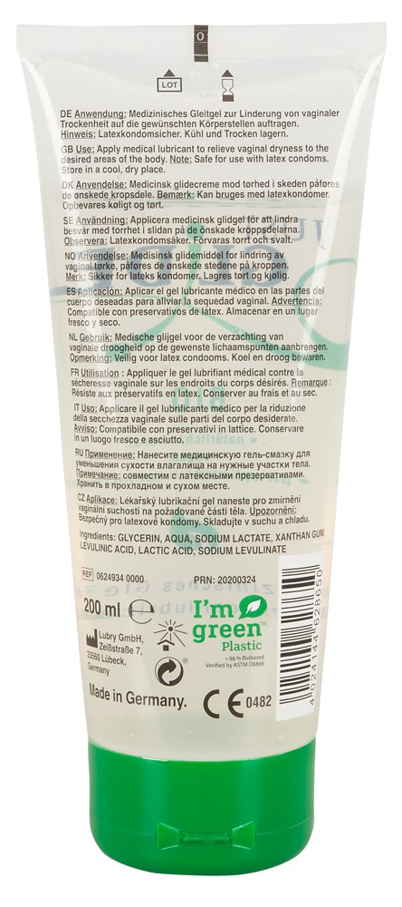 Lubrykant 200ml Just Glide Bio — zdjęcie 2