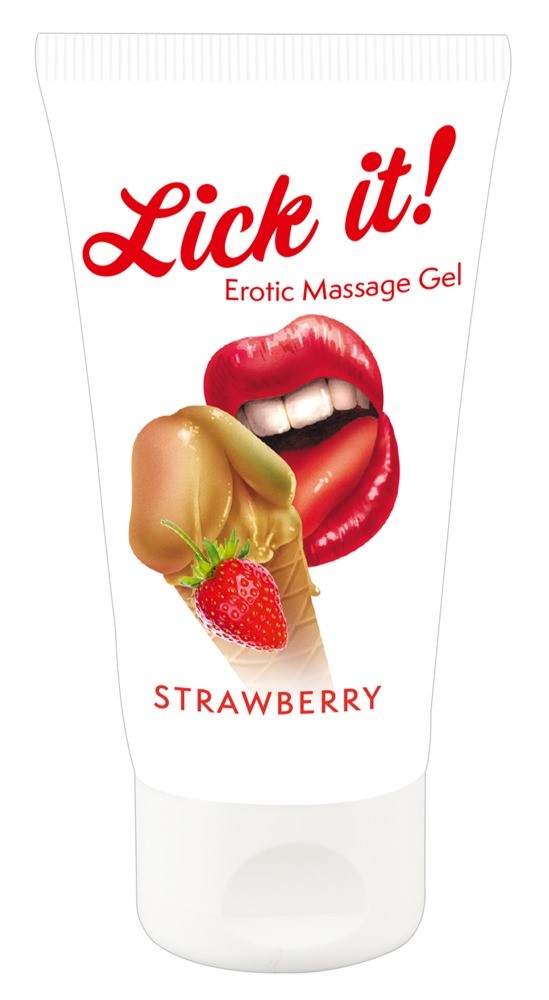 Lick it! - ¯el do masa¿u Truskawka 50ml Lick-it