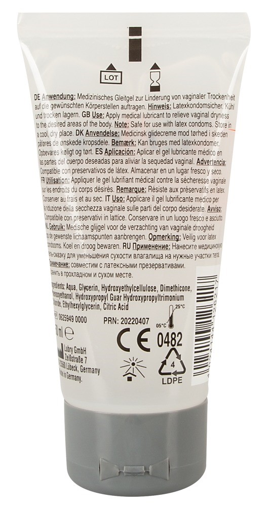 Lubrykant na bazie wody z silikonem Performance 50ml Just Glide — zdjęcie 2