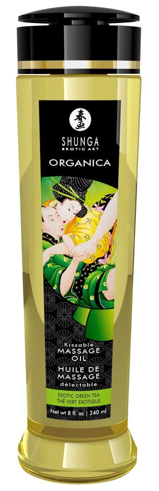 Shunga - Oil Organica Green Tea 240 ml — zdjęcie 2
