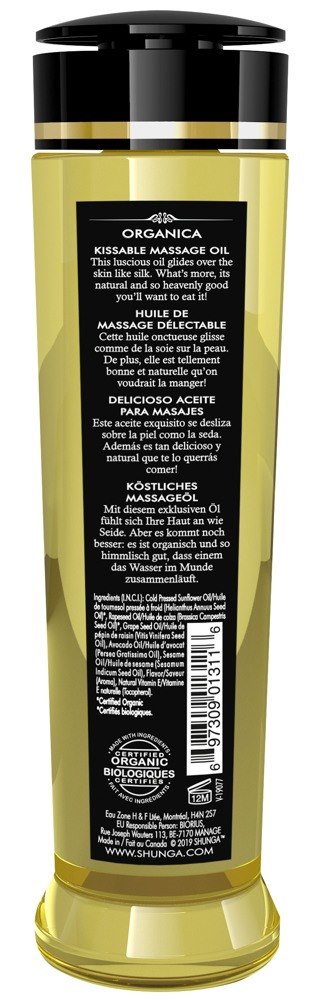 Shunga - Oil Organica Green Tea 240 ml — zdjęcie 3