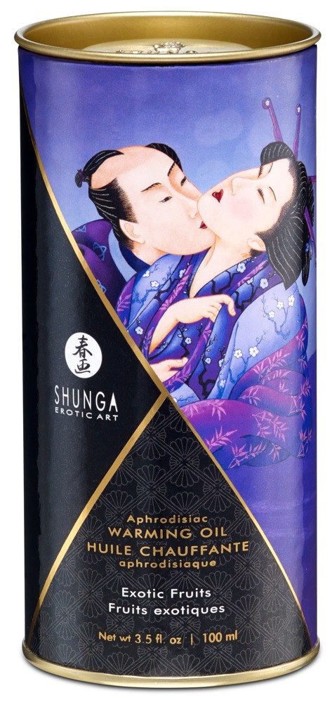 Shunga Oil Exotic Fruits 100ml — zdjęcie 3