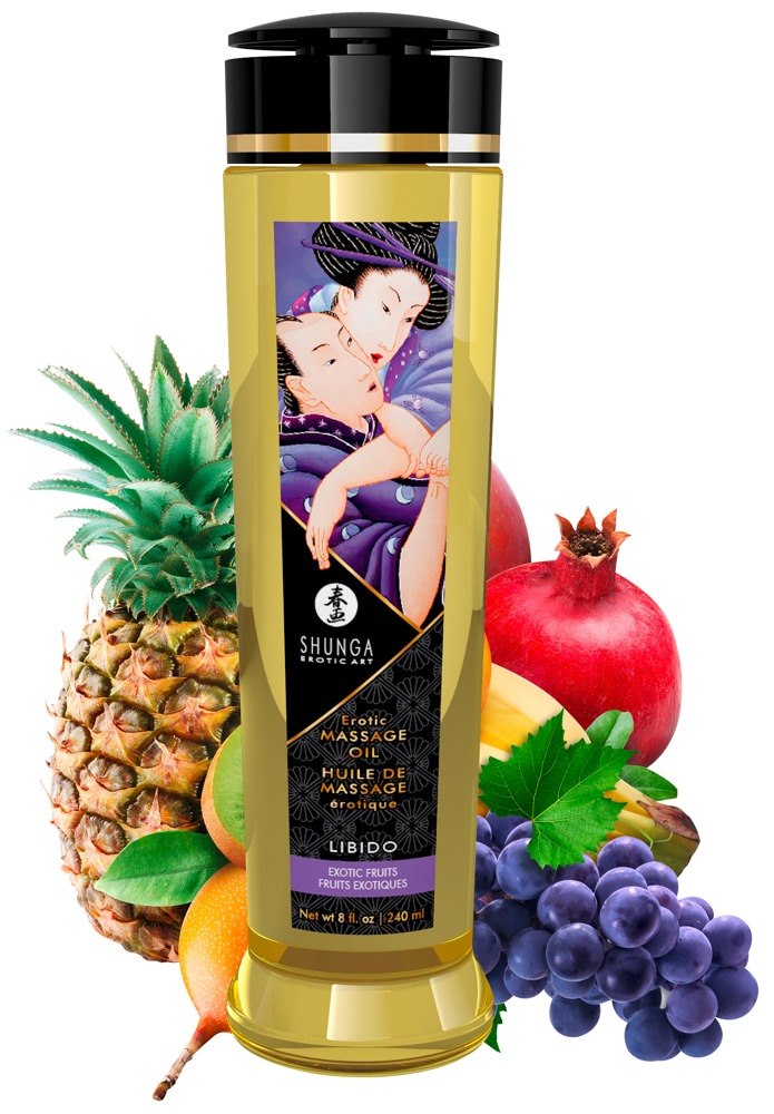 Olejek do masa¿u Libido Exotic Fruits 240ml Shunga