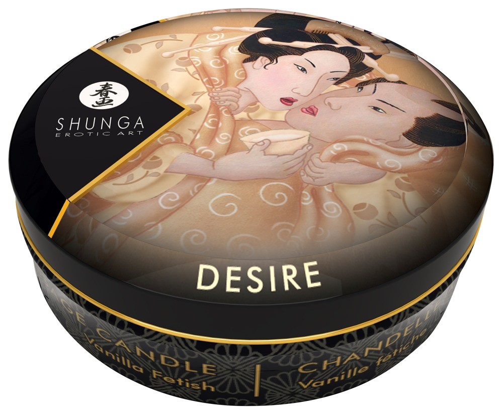 wieca do masa¿u Desire Wanilia 30ml Shunga — zdjęcie 2