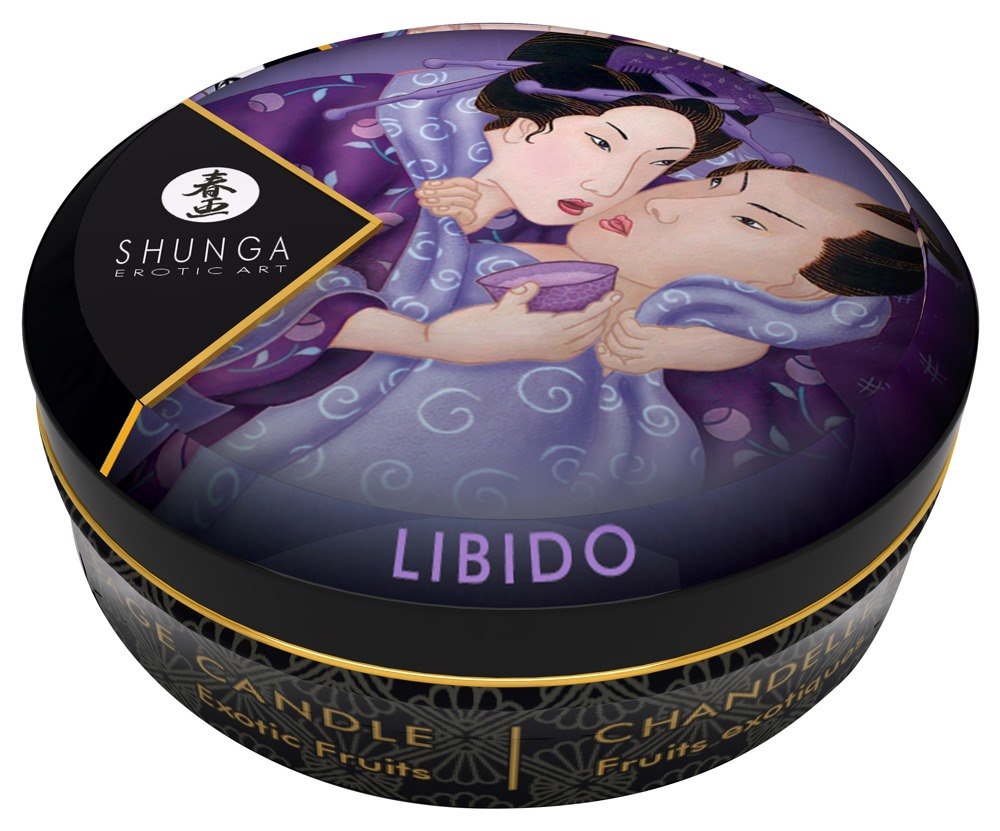 wieca do masa¿u Libido Exotic Fruits 30ml Shunga — zdjęcie 2