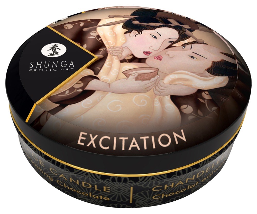 wieca do masa¿u Excitation Intoxicating Chocolate 30ml Shunga — zdjęcie 2