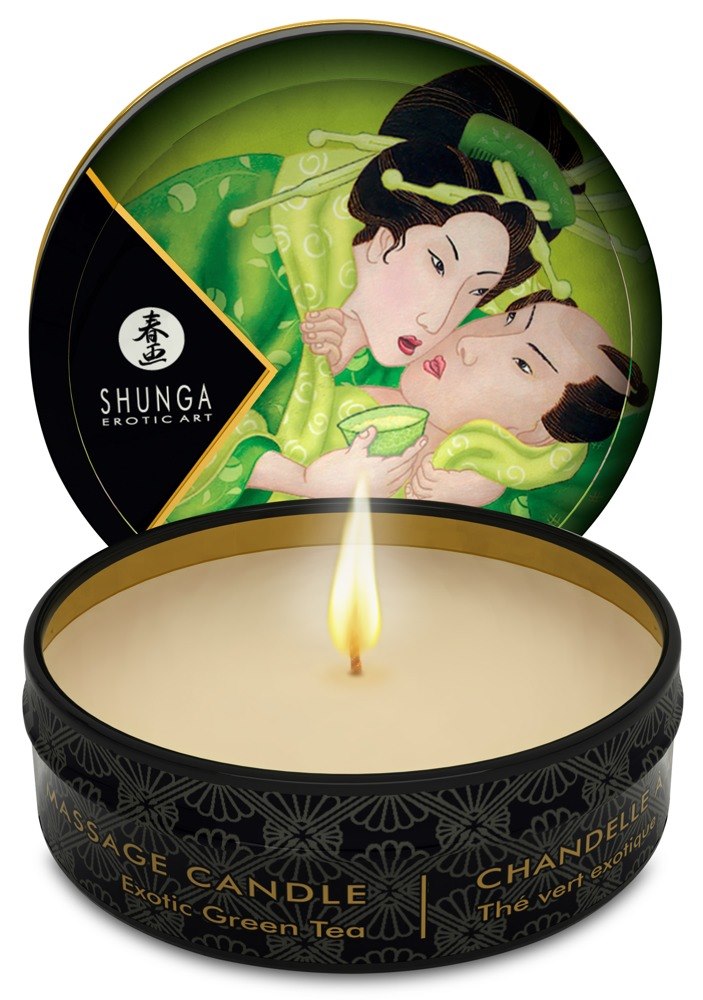 wieca do masa¿u Zenitude Exotic Green Tea 30ml Shunga
