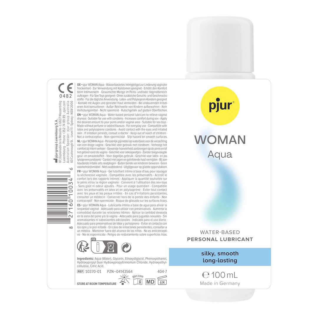 Lubrykant na bazie wody Woman Aqua 100 ml Pjur — zdjęcie 2