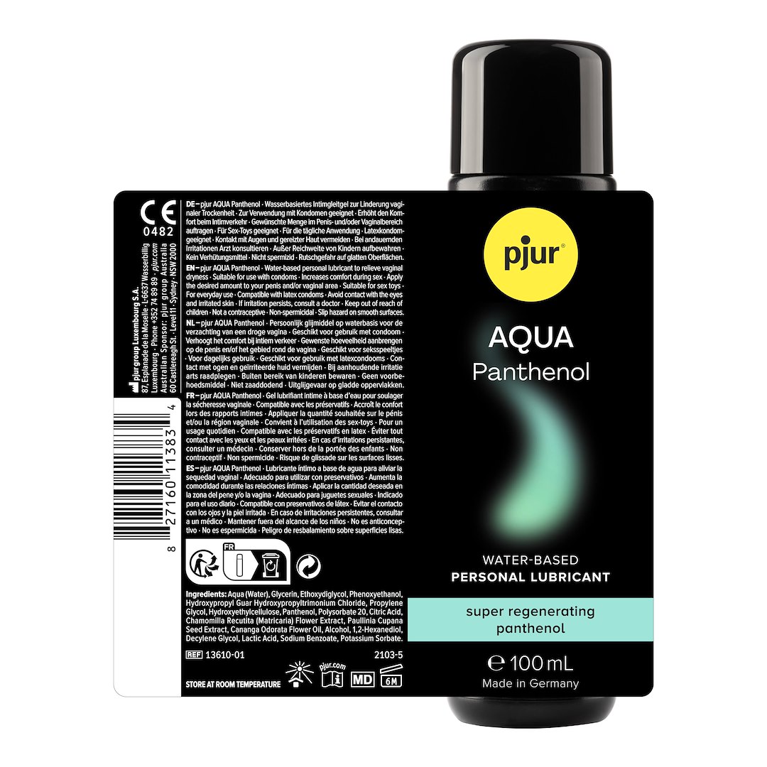 Lubrykant na bazie wody AQUA Panthenol 100ml Pjur — zdjęcie 2