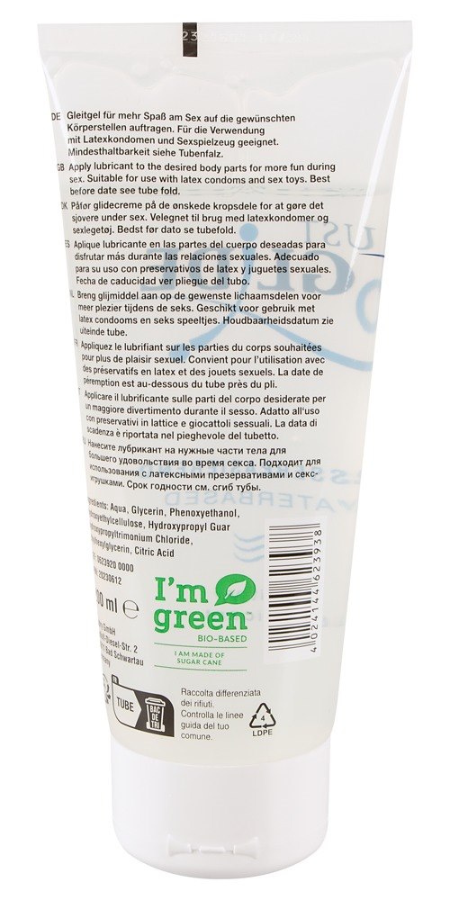 Lubrykant na bazie wody 200 ml Just Glide — zdjęcie 2