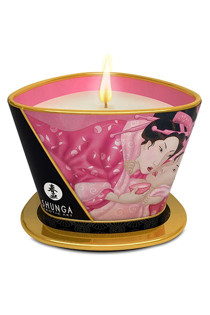 wieca do masa¿u Aphrodisia Rose Petals 170ml Shunga