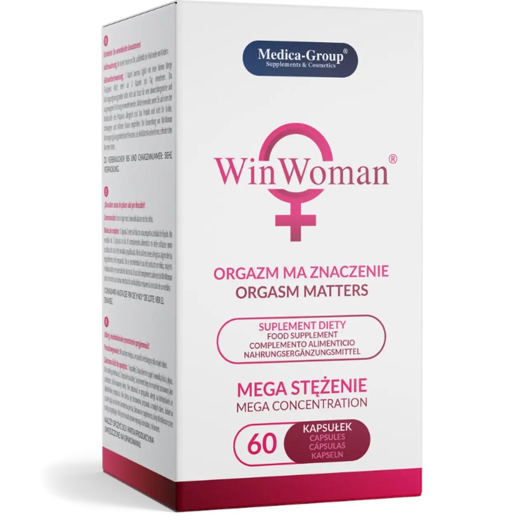 Medica - Kapsu³ki na libido i orgazm Play Woman 60szt. — zdjęcie 2