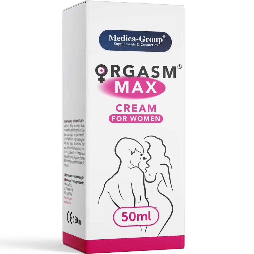 Medica - Krem intymny Orgasm Max Cream for Women 50ml — zdjęcie 2