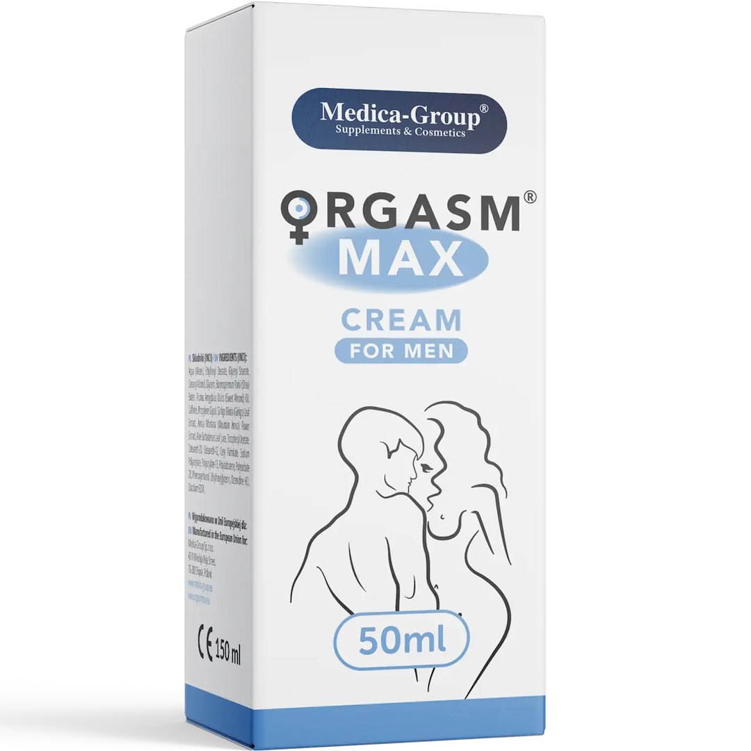 Medica - Krem intymny Orgasm Max Cream for Men 50ml — zdjęcie 2