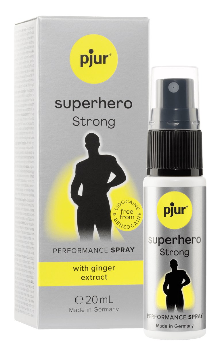 Spray opóniaj¹cy Superhero Strong 20ml Pjur — zdjęcie 3