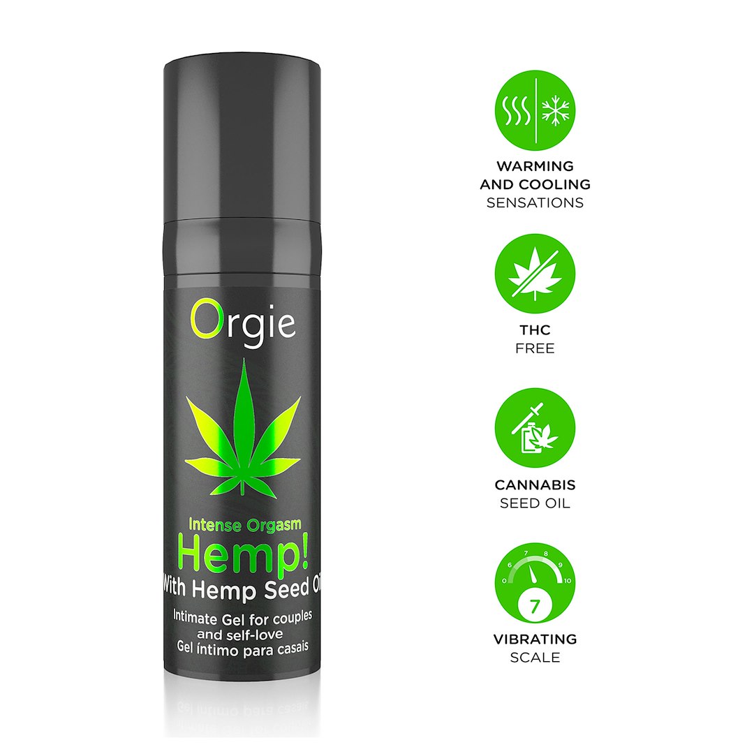 Stymuluj¹cy ¿el Orgie Intense Orgasm Hemp — zdjęcie 3