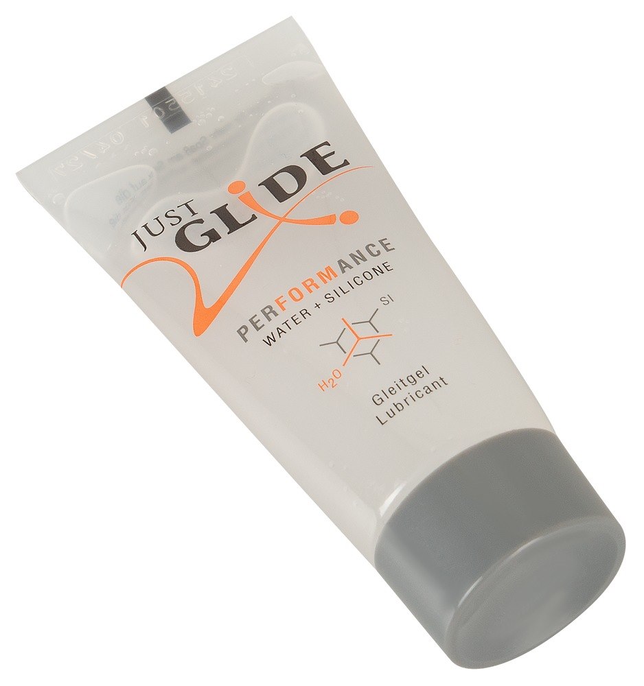 Lubrykant na bazie wody z silikonem Performance 20ml Just Glide — zdjęcie 3