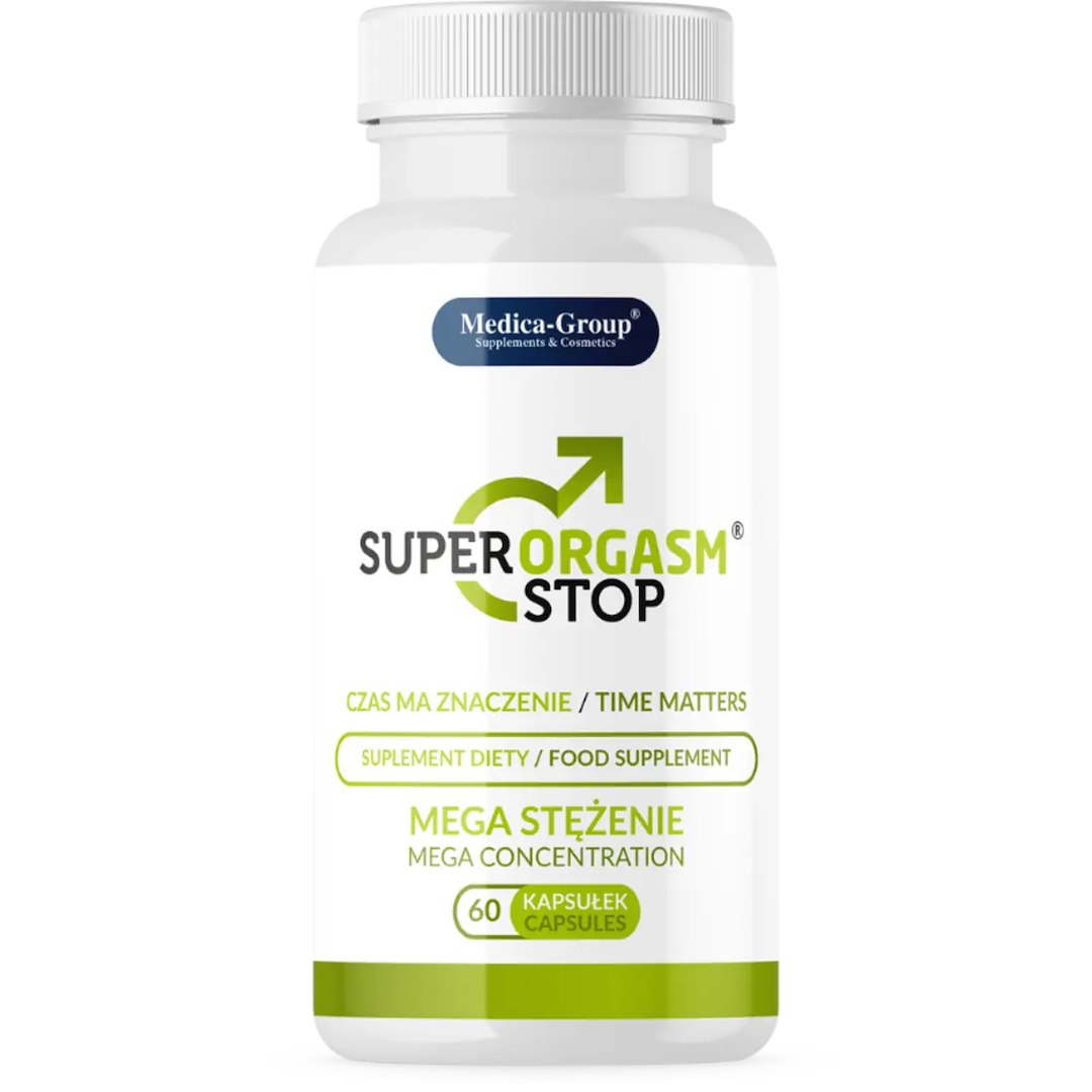 Medica - Kapsu³ki na opónienie wytrysku Super Orgasm Stop 60szt. — zdjęcie 3