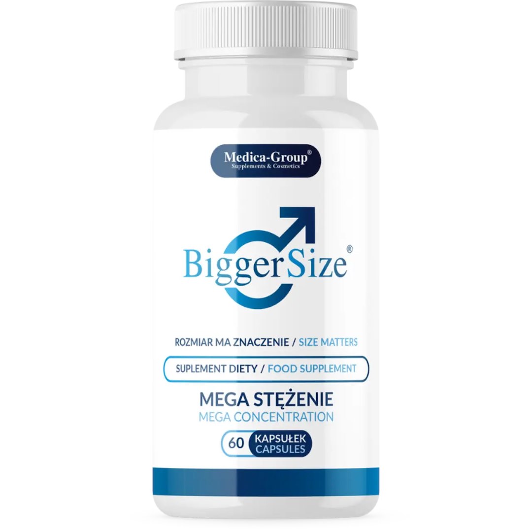 Medica - Kapsu³ki na powiêkszenie penisa Bigger Size 60szt. — zdjęcie 3