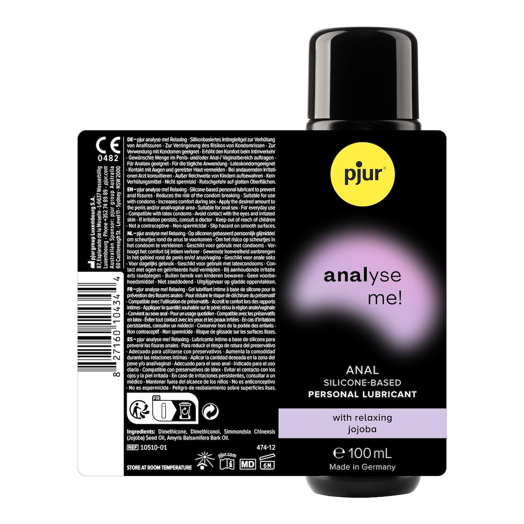 Lubrykant analny na bazie silikonu Analysme! 100ml Pjur — zdjęcie 4