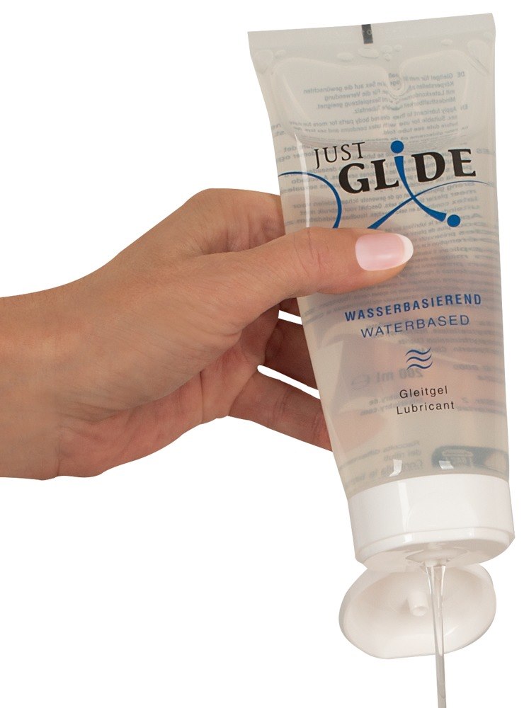 Lubrykant na bazie wody 200 ml Just Glide — zdjęcie 4