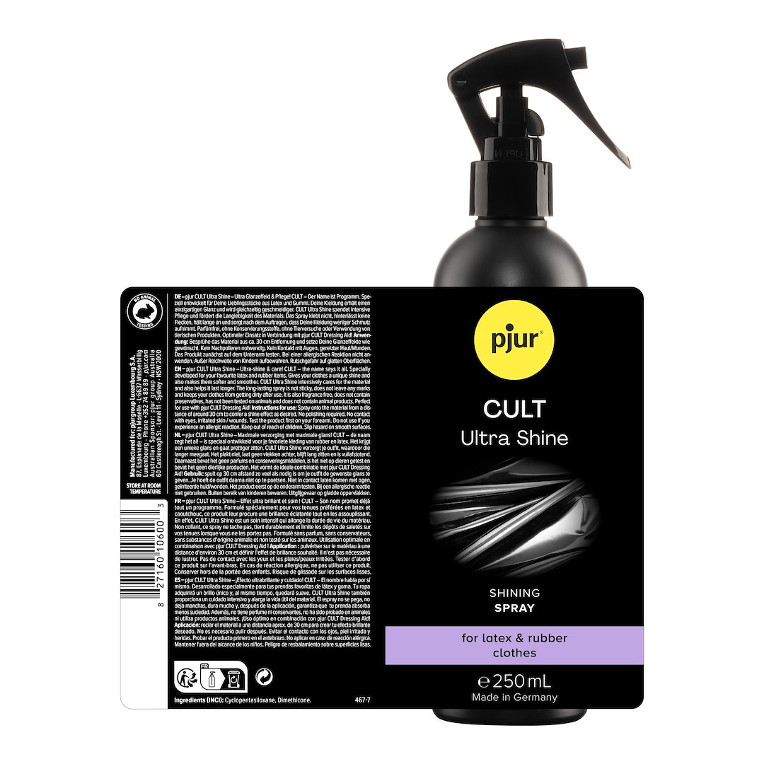 rodek pielêgnacyjny do lateksu Cult 250 ml Pjur — zdjęcie 4