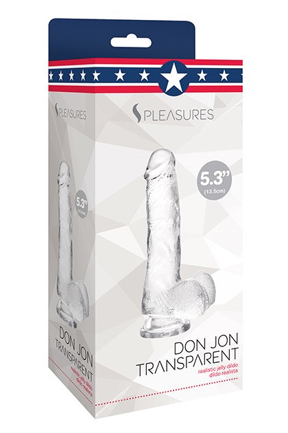 S Pleasures - Jelly Dildo Transparent S