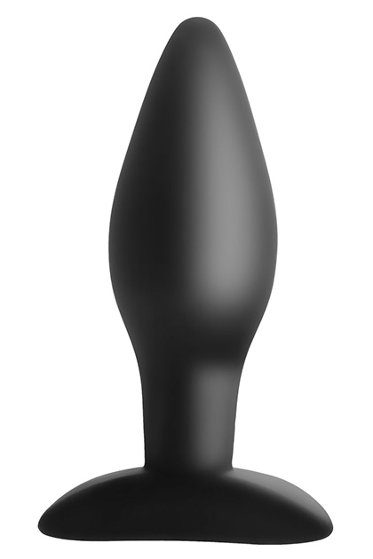 S Pleasures - Silicone Butt Plug Large Black — zdjęcie 2