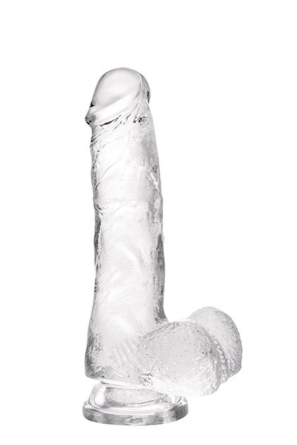 S Pleasures - Jelly Dildo Transparent S — zdjęcie 2
