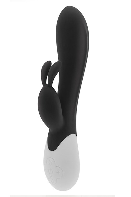 S Pleasures Premium Line - Corabi Rabbit Vibrator Black — zdjęcie 2