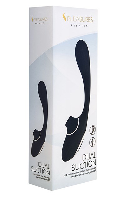 S Pleasures Premium Line - Dual Suction - Black