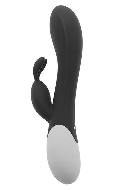 S Pleasures Premium Line - Corabi Rabbit Vibrator Black — zdjęcie 3
