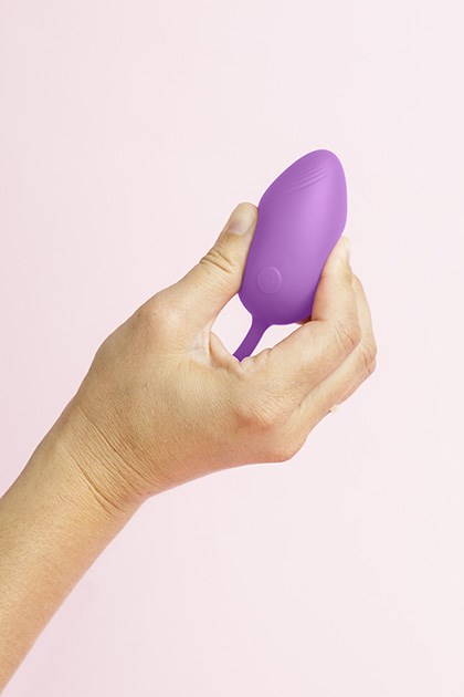 S Pleasures Velvet - EGG VIBRATOR ODETTE - Candy Violet — zdjęcie 3
