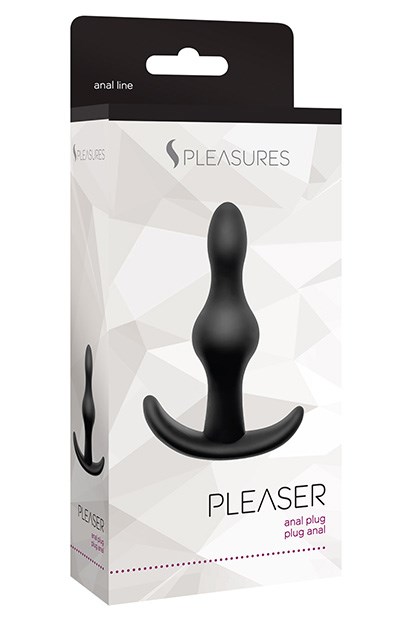 S Pleasures - Pleaser Plug Black