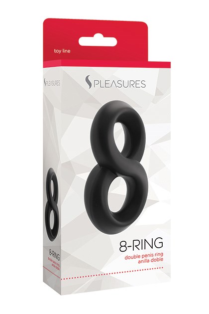 S Pleasures - 8-Ring Black