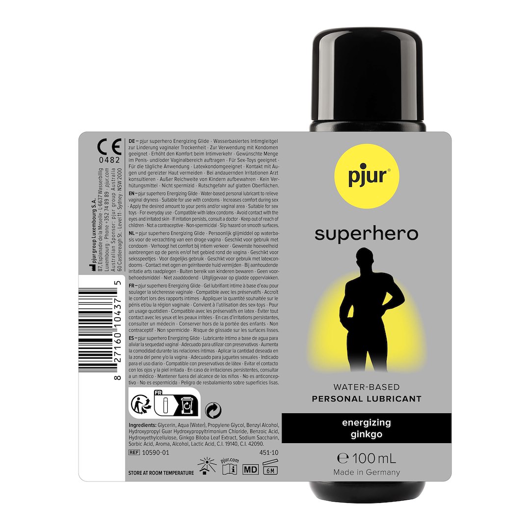 pjur superhero - 100 ml bottle — zdjęcie 4