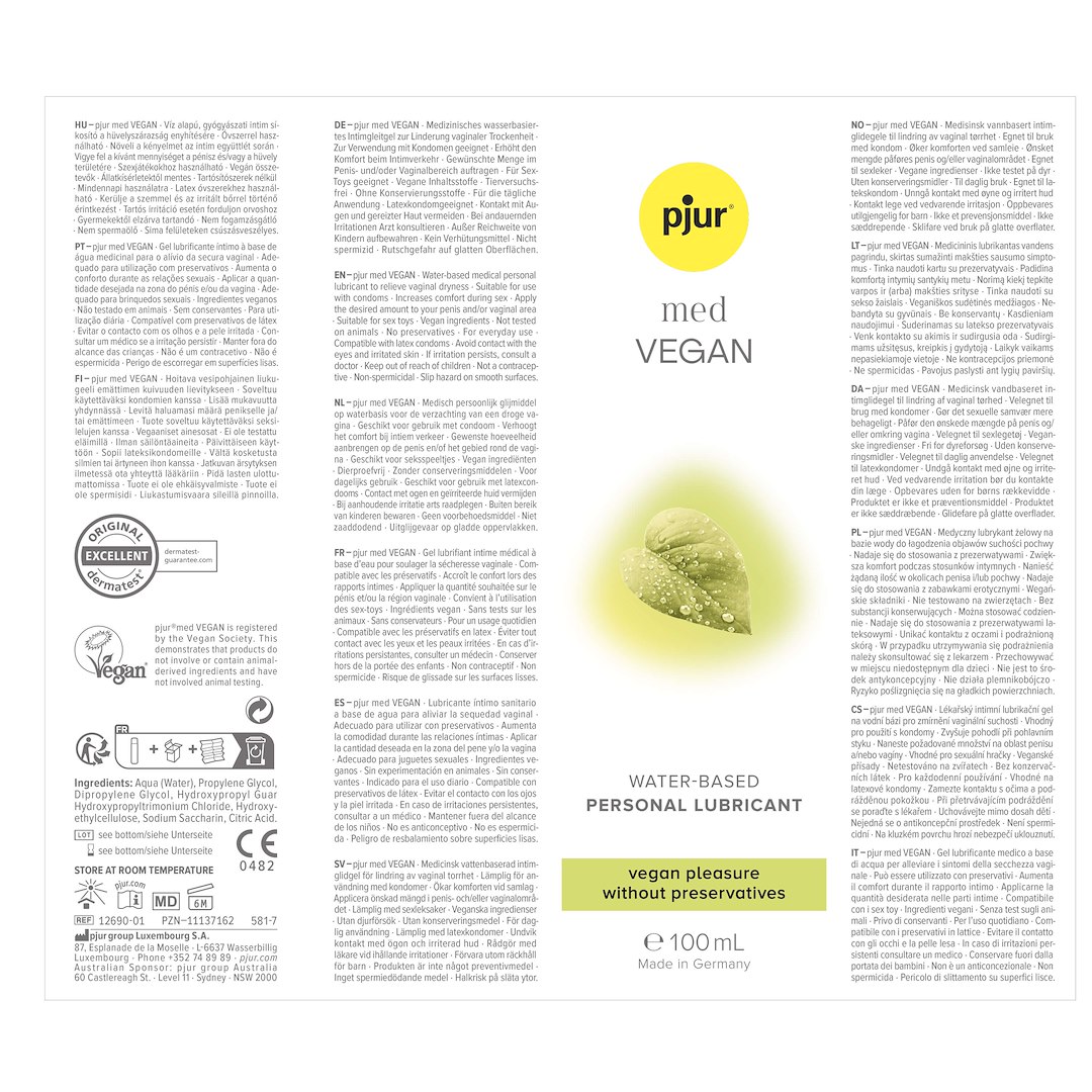 pjur med VEGAN, 2 ml