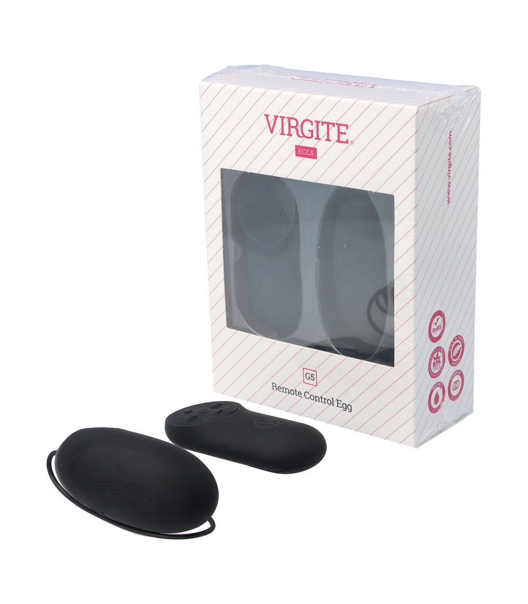 VIRGITE - EGGS - VIBRATOR EGG G5 RECHARGEABLE BLACK