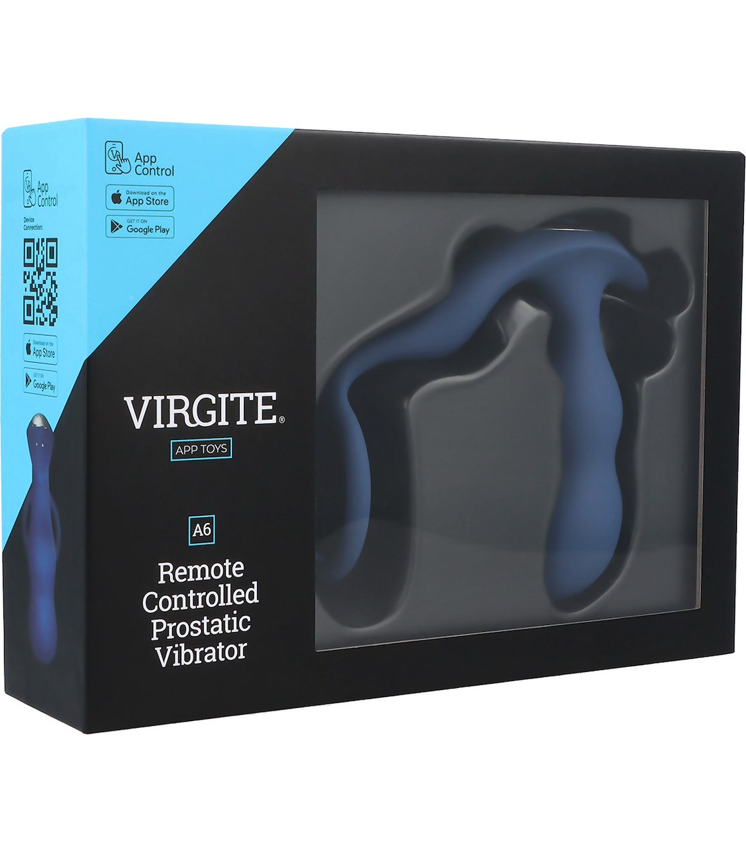 VIRGITE - HOLLOW STRAPS - A6 REMOTE CONTROLLED PROSTATIC VIBRATOR — zdjęcie 4