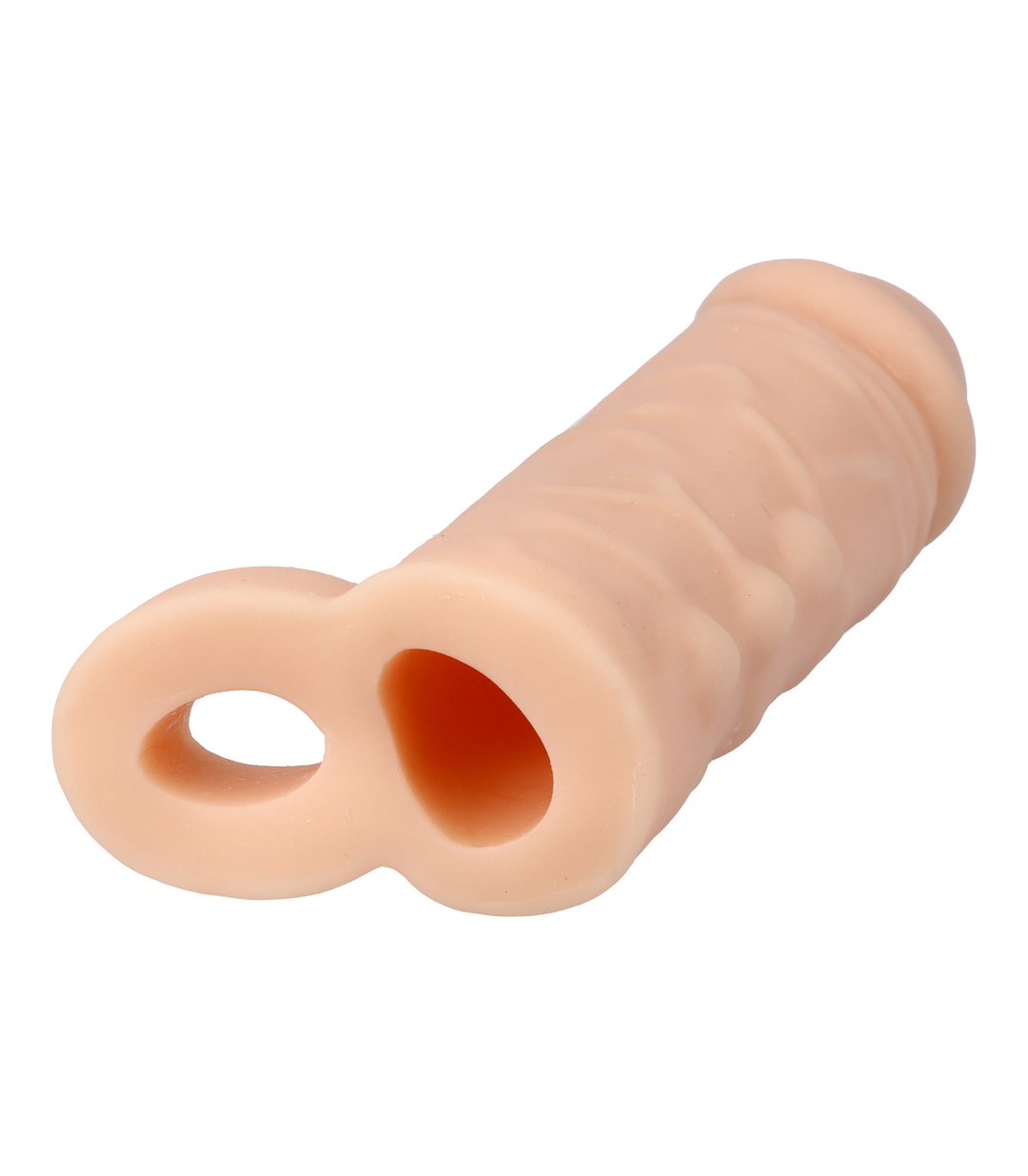 VIRGITE - SLEEVES - REALISTIC PENIS SHEATH S9 FLESH 16'4 CM — zdjęcie 3