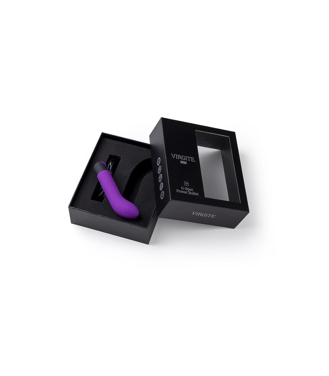 VIRGITE - VIBES - G-SPOT V4 PURPLE VIBRATING BULLET — zdjęcie 3