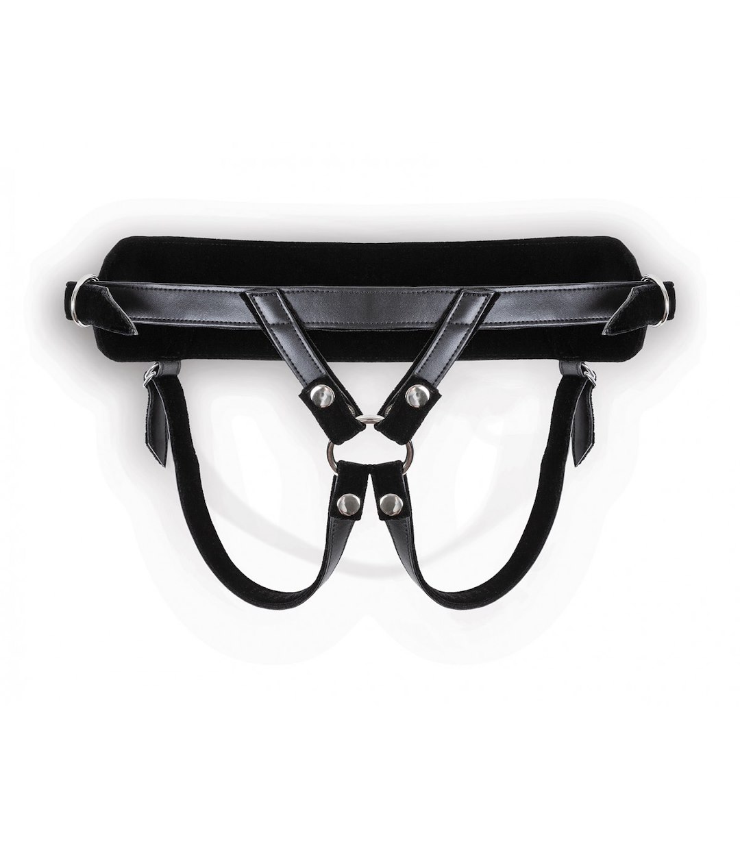 VIRGITE - SHE HAS THE POWER - HARNESS WITH BLACK DILDO SIZE L — zdjęcie 3
