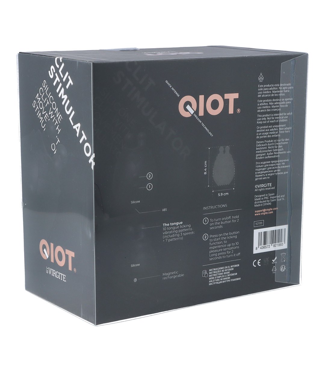 VIRGITE - QIOT - QIOT CLIT STIMULATOR — zdjęcie 3