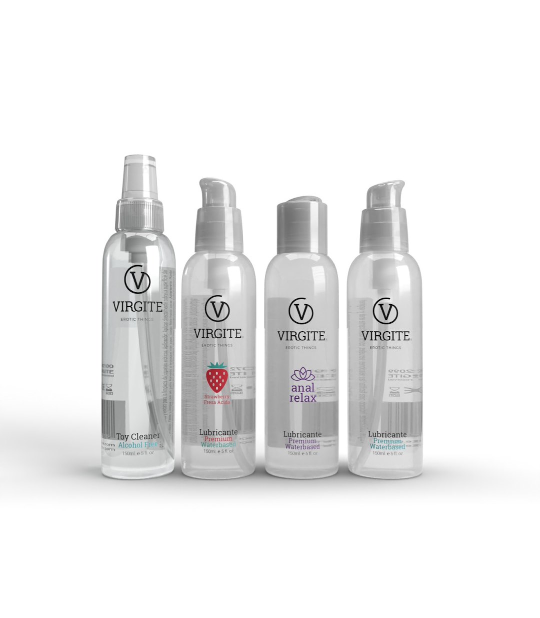 VIRGITE - COSMETICS - WATER BASED ANAL LUBRICANT 150ML — zdjęcie 3