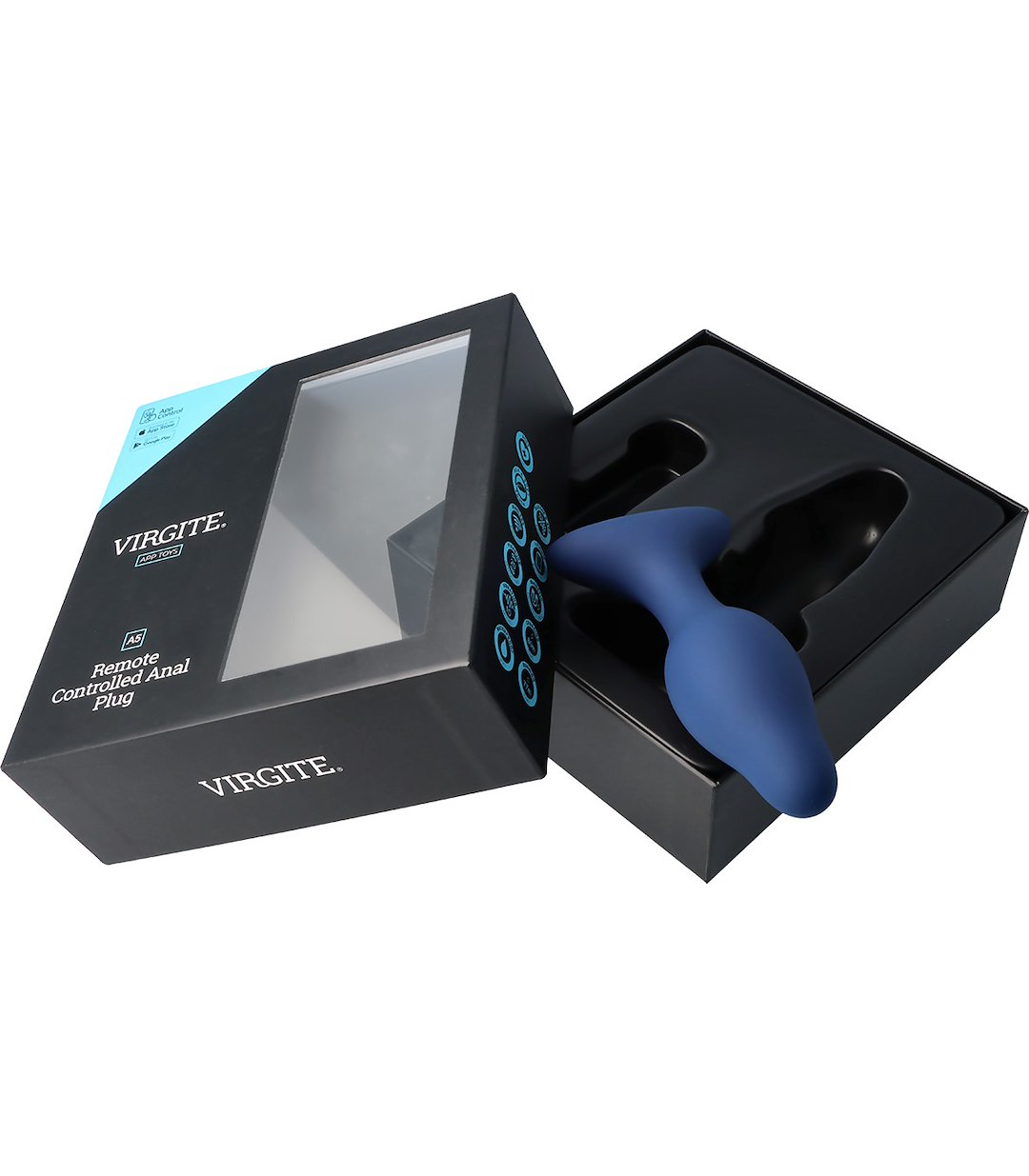 VIRGITE - HOLLOW STRAPS - A5 REMOTE CONTROLLED ANAL PLUG — zdjęcie 3