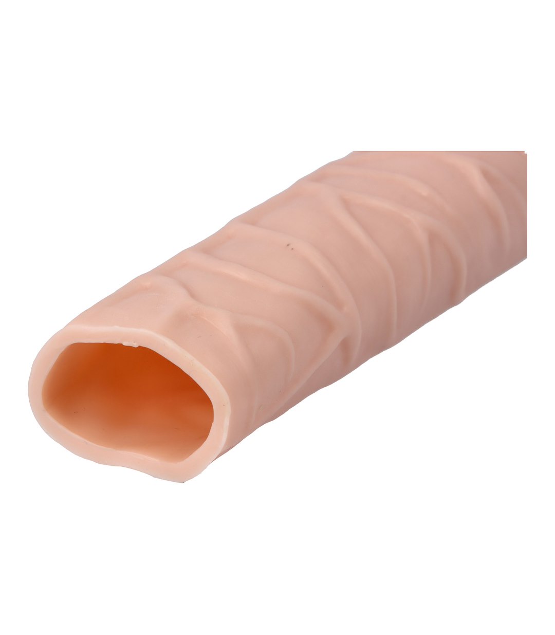 VIRGITE - SLEEVES - REALISTIC PENIS SHEATH S1 FLESH 16'5 CM — zdjęcie 4